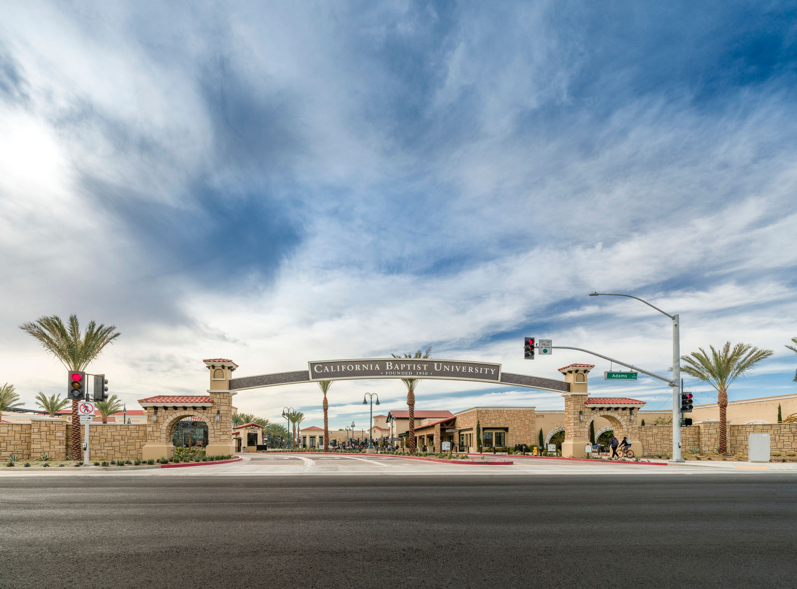 California Baptist University campus entrance