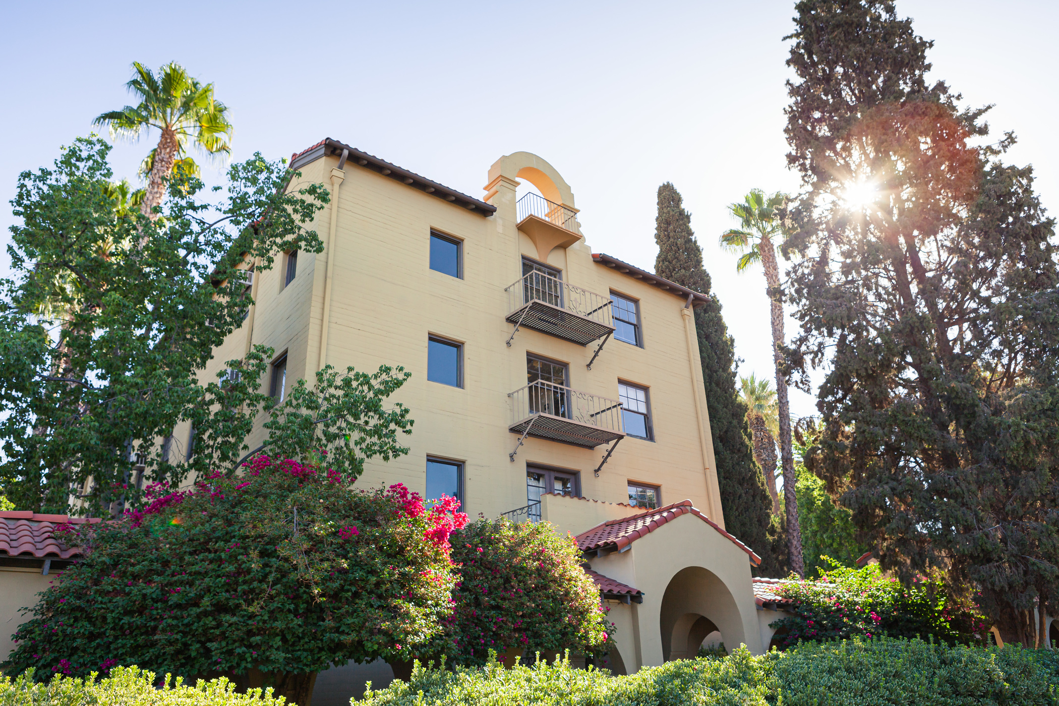 The James building on the California Baptist University campus