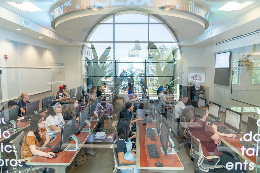 students in classroom