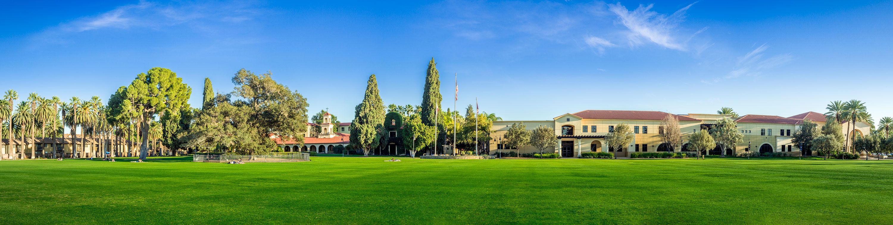 Front Lawn at California Baptist University campus