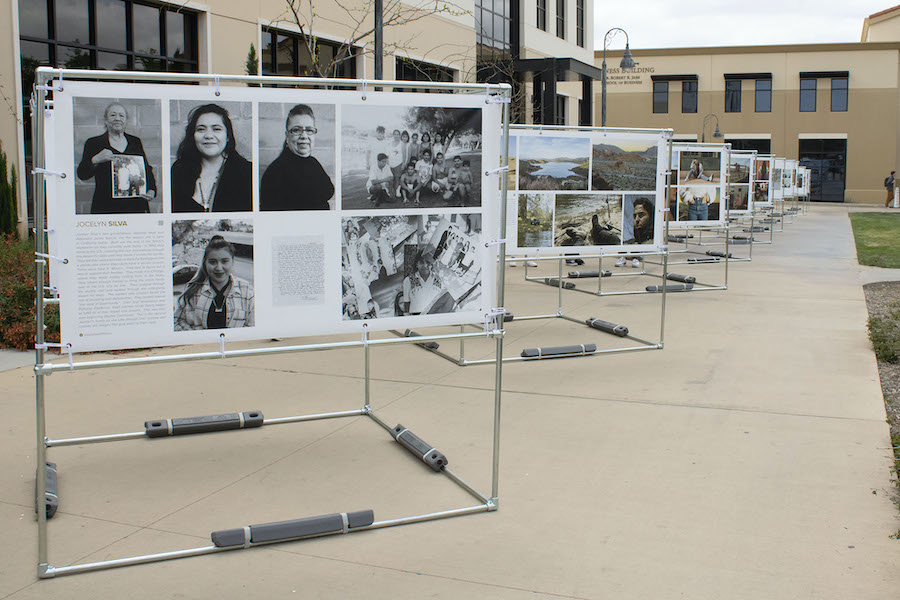 Exhibits are up for the 2023 CBU Photography + Graphic Design