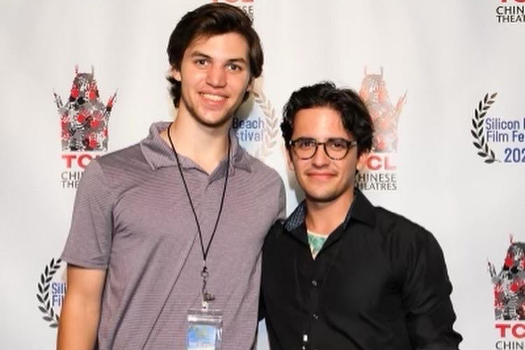 A film by Grant Clover, left, and Michael Metzler Jr. has been screened at 60 film festivals.