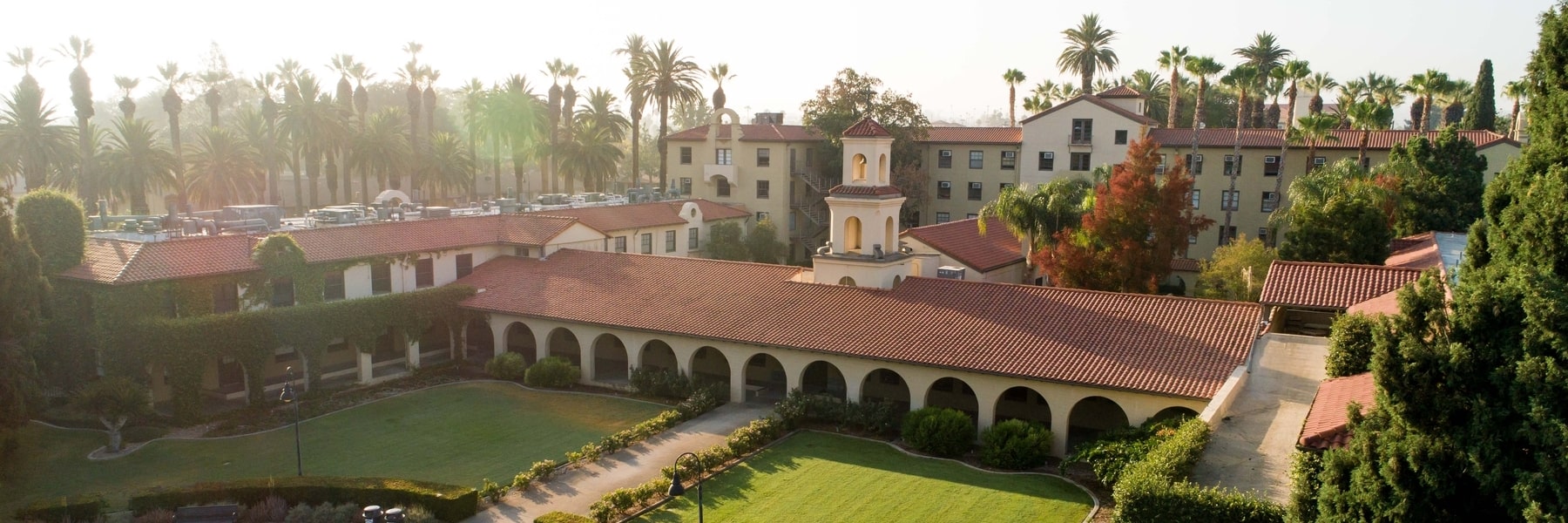 Front lawn of CBU