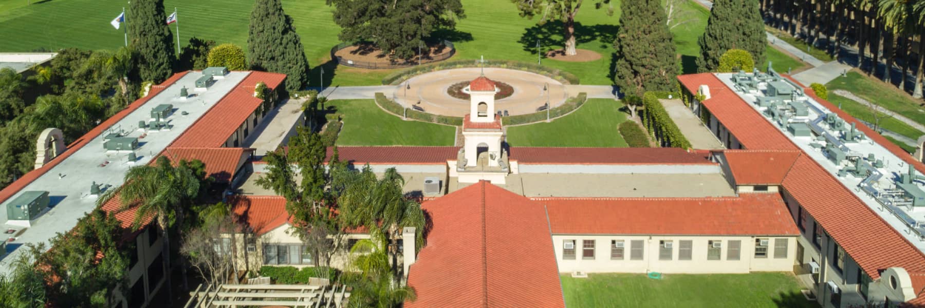 Aerial view of California Baptist University